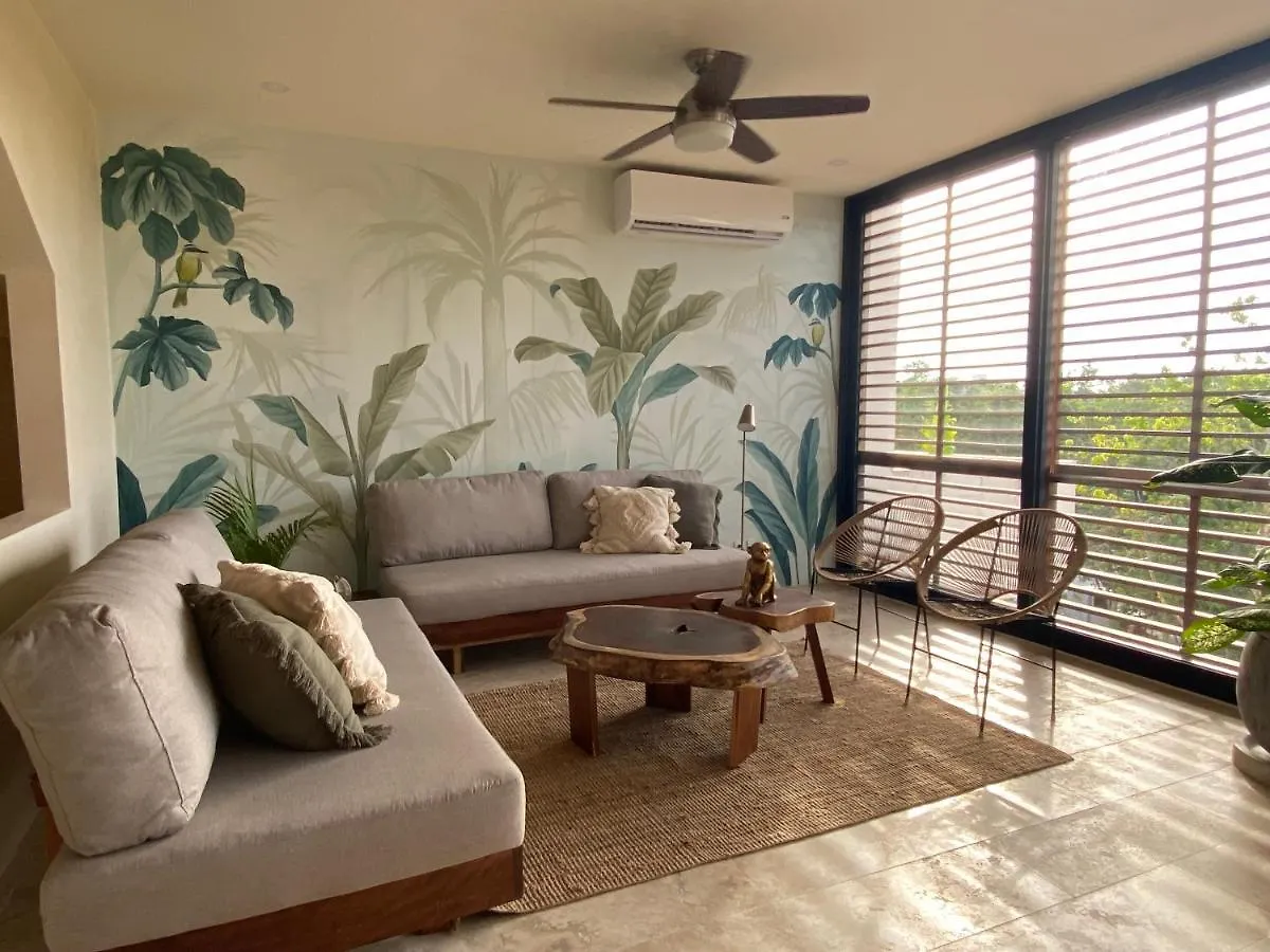 *Casa Tropical* Penthouse With Rooftop & Private Pool Apartment Tulum